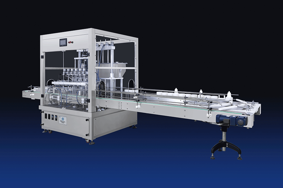 TVF-QZ-6頭全自動液體灌裝機 TVF-QZ-6頭全自動液體灌裝機